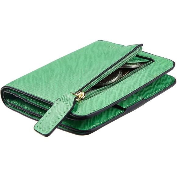 Womens Rfid Blocking Small Compact Bifold Luxury Genuine Leather Pocket Wallet - Picture 1 of 6